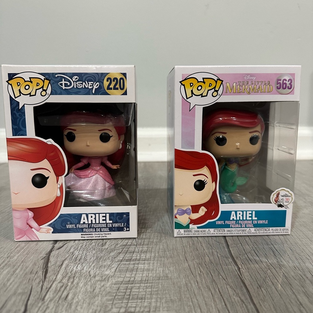 Disney Ariel Funko Pop Vinyl Figures